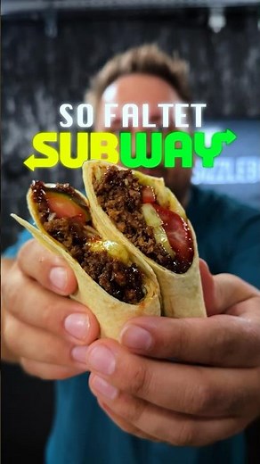 Subway Wrap - fold correctly ✅