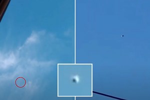Mysterious spinning cube UFO seen in 2nd city 700 miles away after buzzing shops