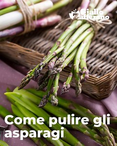 247K views · 4K reactions | Manuel ci insegna con grande maestria COME PULIRE E CUOCERE GLI ASPARAGI, un video tutorial semplice e utilissimo! Salvalo nei tuoi preferiti! TUTORIAL COMPLETO: https://ricette.giallozafferano.it/Come-pulire-gli-asparagi.html | Giallozafferano | Facebook