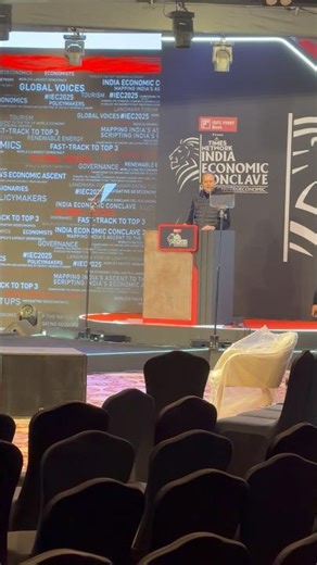 Powering INDIA 2025 🇮🇳Multi-Teleprompter Setup atTimes Now | India Economic Conclave