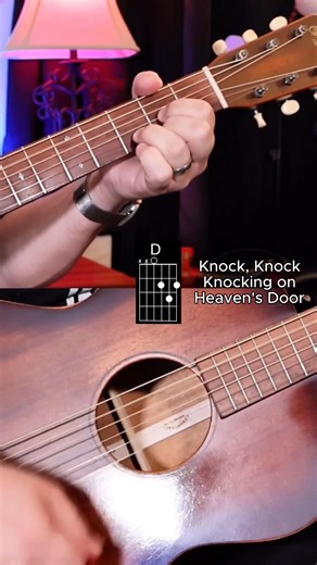 605K views · 6.8K reactions | Knocking On Heaven’s Door Guitar Tutorial! #guitarlesson #guitarreels #instaguitar #guitarteacher #reelsinstagram #guitarpractice #guitartips #guitarforbeginners #guitarplayersofinstagram #guitarlife #musiceducation #fyp #guitarreel #reelitfeelit #guitarinspo | Chas Evans | Facebook