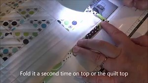 115K views · 371 reactions | Binding using the backing fabric.....it can be done and is a quick way to finish! | Patchwork Posse | Facebook