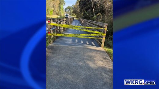 Spanish Fort pedestrian bridge closed temporarily
