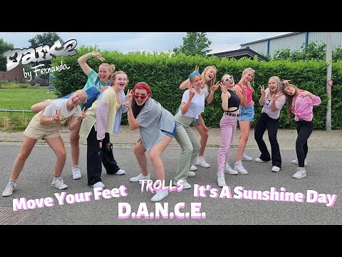 Trolls - Move Your Feet, D.A.N.C.E., It's A Sunshine Day | Dance Video | Streetdance