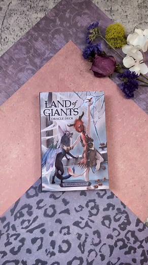 NEW! Land of Giants Oracle Deck by Steven Hutton Tiny fairies and mystical creatures share their adventures in this 42-card oracle through powerful images, messages and lessons. The 56-page illustrated guidebook also includes three custom card spreads.� . . . . #fantasybook #oraclecards #oraclecommunity #landofgiants #fae #fairies #mysticalbeings #magicalcreatures #adventurestory #tarotreels #unboxingvideo | U.S. Games Systems