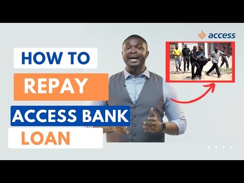 HOW TO REPAY ACCESS BANK LOAN | GET LOAN FROM ACCESS BANK APP | USSD CODE FOR LOAN IN NIGERIA