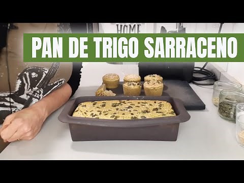 🍞 Como hacer pan de trigo sarraceno en casa (sin gluten, rico y fácil)
