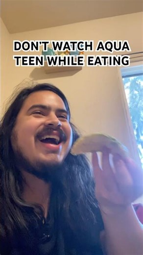 When You Watch Aqua Teen During Lunch….