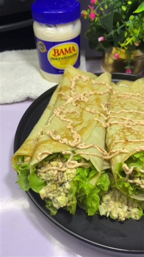 Savoury Crepe Recipe for Valentine's Day