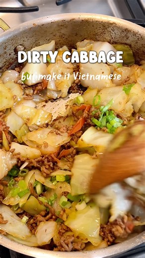 Dirty Cabbage - Vietnamese-style