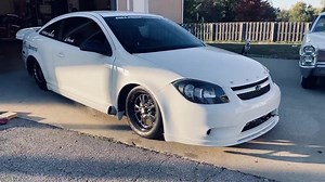 The Mike Lough Racing Engines equipped Twin Turbo LSX Cobalt known as Salty Cobalt is ready for some radial racing this weekend! | World-Wide LS Owners