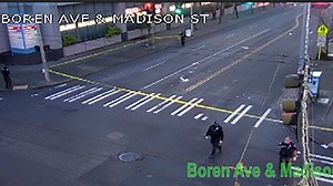 Pedestrian struck by hit-and-run driver on Seattle's First Hill