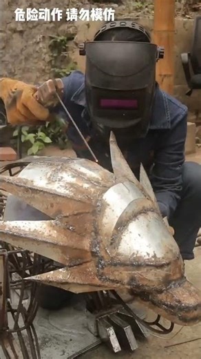 Super cool~😄 I made a steel rocker｜林果儿