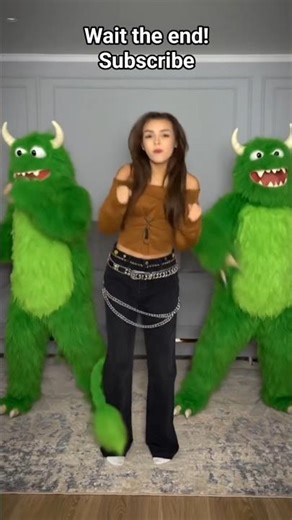 Magic Trick Turns Two People Into Green Monsters! #transition