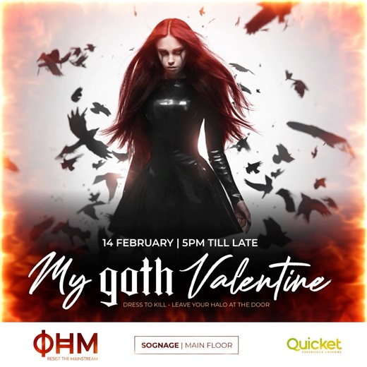 Terminatryx | TERMINATRYX live at @ohm_goth | My Goth Valentine - The goth event of the decade, this Saturday 14 February at @sognage , Main Floor. Live... | Instagram