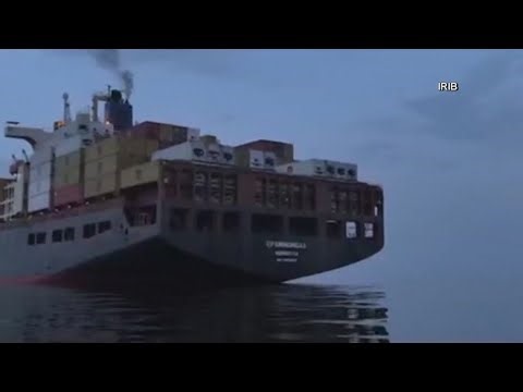 Armed Iranian soldiers board container ships amid renewed tension