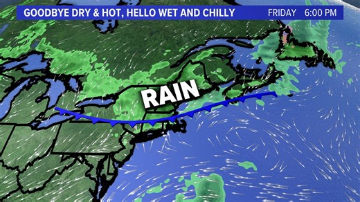 Grab your umbrella and jacket; big weather shift in Maine this weekend