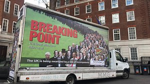 Anti-Brexit Campaigners Launch Parody Of Leave.EU's Breaking Point Poster | LBC