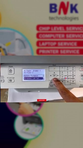 Canon MF284dw Printer:WiFi Setup/Connect Printer To WiFi /How to Connect Canon MF284dw to WiFi Setup