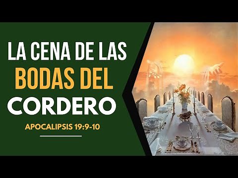 Estudio Bíblico | La cena de las bodas del Cordero - REFLEXIÓN.