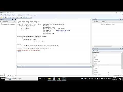 MENGHAPUS (DROP) DATA MISSING - TUTORIAL APLIKASI STATA