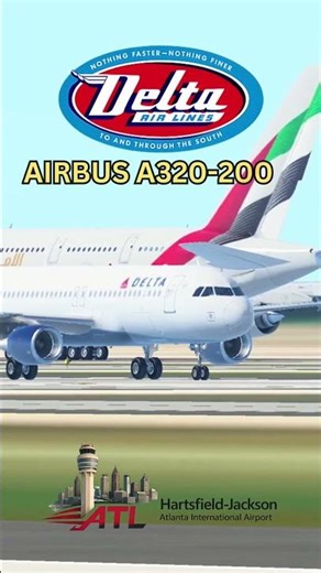 Delta Air Lines A320 Departure | Atlanta Airport Action