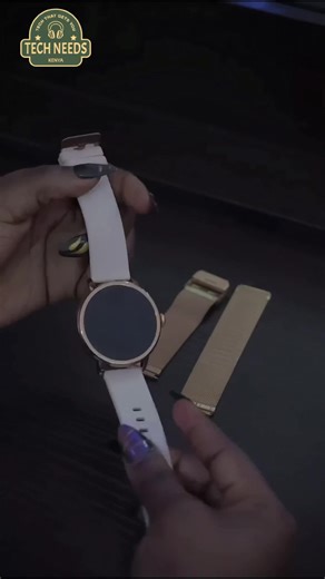 How to switch your smartwatch strap in 10 seconds and why it actually matters. Metallic strap for the office. Silicone strap for the gym. Same watch. Zero extra cost. This is the smartwatch hack most people in Nairobi are sleeping on. Interchangeable watch straps let your one watch do everything . Meetings, workouts, dates, Sundays. You don't need a new watch. You need the right strap. At Techneeds Kenya, straps start from KES 600. Compatible with most smartwatches including Oraimo, Colmi, and m