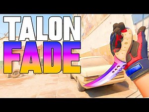 ★ CS2 Talon Knife Fade (FACTORY NEW) | CS2 Knife Gameplay
