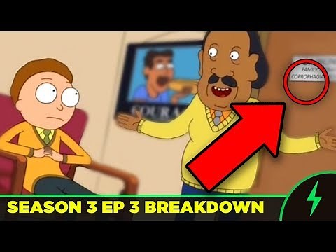 Rick and Morty "Pickle Rick" - Every Joke You Missed! 3x03 Breakdown