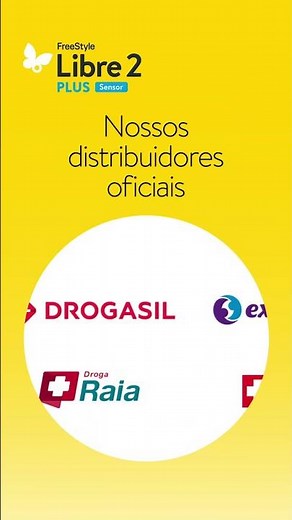 Distribuidores oficiais do sensor FreeStyle Libre 2 Plus