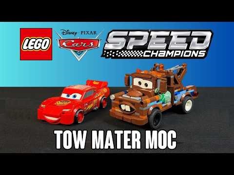 LEGO Speed Champions MATER Disney Cars MOC Review