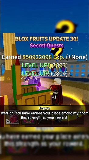 SECRET QUESTS GUIDE - Colosseum | Blox Fruits Update 30! 🔥#bloxfruits #roblox #bloxfruitsupdate
