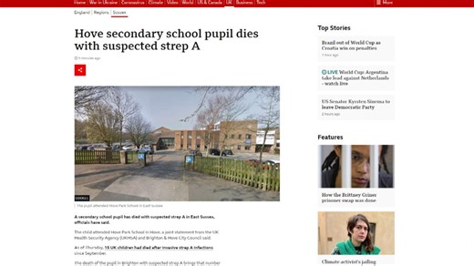 Le streptocoque A sous surveillance au Québec