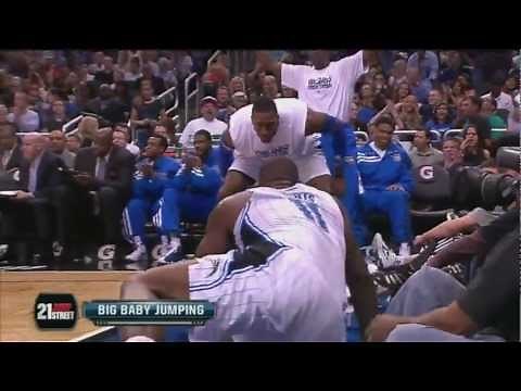 Rare: Glen "Big Baby"Davis - alley-oop and dunk