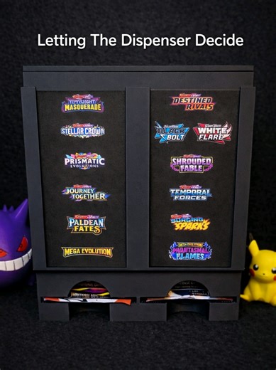 Letting the Dispenser Decide - Pokemon Pack 67 #pokemoncards #pokemon #dispenser #asmr #dailypackopening