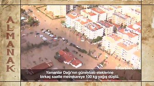 1995 yılında İzmir’de meydana gelen sel felaketi. “Almanak” hafta içi her gün trtarsiv.com’da. http://www.trtarsiv.com/izle/145769/almanak-izmir-sel-felaketi | TRT Arşiv