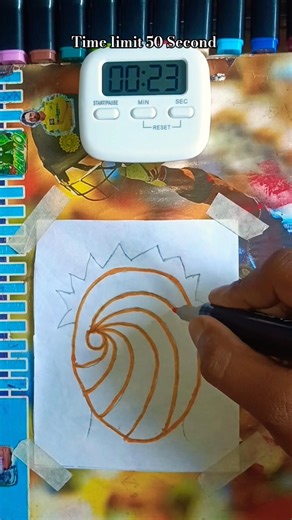 How to Draw TOBI in 50 Seconds #Youtubeshorts