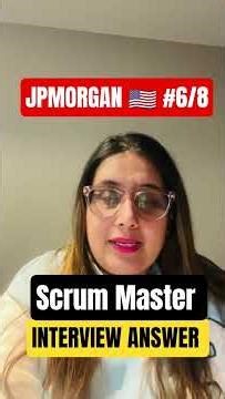 [JP Morgan] scrum master interview question I scrum master interview questions and answers