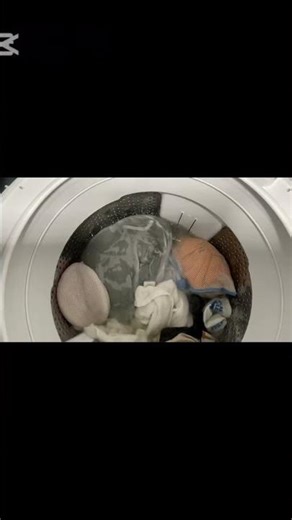 Hypnotic Washing Machine Loop (9s) #shorts #washingmachine #whitenoise #washerloop #oddlysatisfying