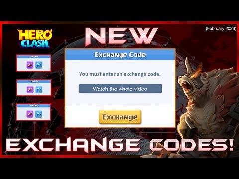 New Codes! | February 2026 | Hero Clash