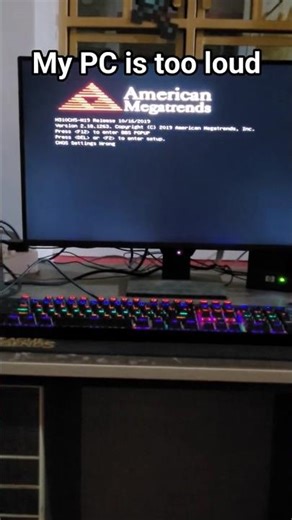 My PC is too loud...😔 #minecraft #minecraftshorts