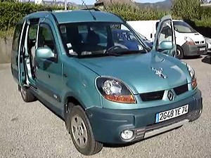 video Renault Kangoo occasion 4x4 dci80 Privilege