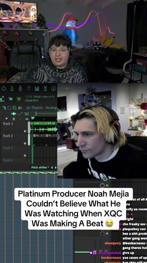 What is that arrangement 😭 #producer #fyp #clips #stream #xqc | noah mejia