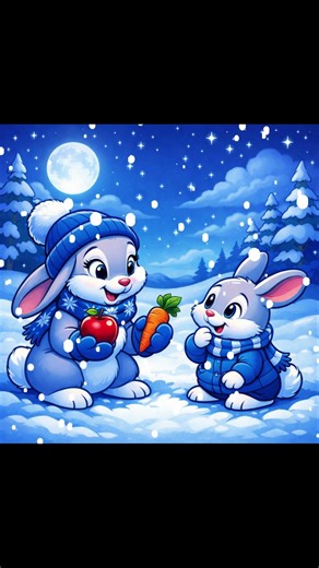 Petit Lapin Explique Son Choix Bleu - Contes de fées du Dakota du Nord