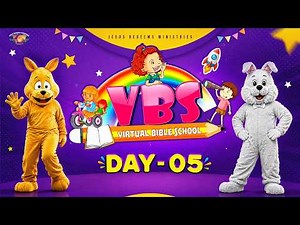 🔴🅻🅸🆅🅴 || VBS 2026 | Day 5 | Virtual Bible School | Jesus Redeems | 15 May, 2026