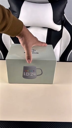 Paulo Amorim on Instagram: "Just unboxed the PixelMug, and wow… this thing is on a whole different level. The moment I lifted it out of the box, it already felt premium, solid ceramic, clean lines, and that hidden pixel display that lights up so smoothly once you power it on. I love when tech blends into everyday life without trying too hard, and this mug does exactly that. Setting it up was super quick. I connected it to the app, chose a few pixel animations, and it instantly brought the mug to