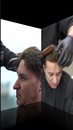Hair Loss to Full Hair in One Day | Real Men’s Toupee Transformation#menstoupee#menshairsystem