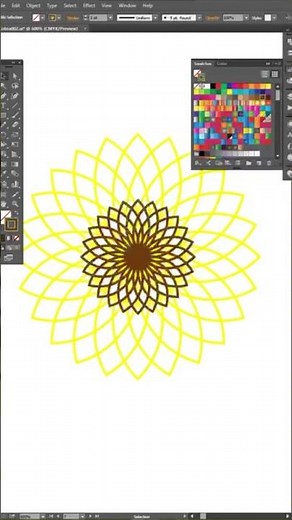 Tutorial adobe illustrator #art #design #belajarillustrator