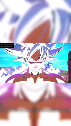 MUI Goku meets Raditz #dragonball #dragonballsparkingzero