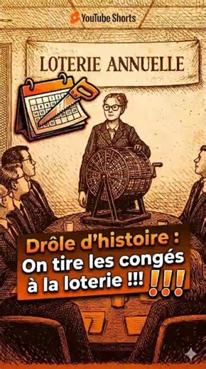 Drôle : On tire les congés à la loterie !! #absurde #histoire #audiolibre #fictioncourte #humour